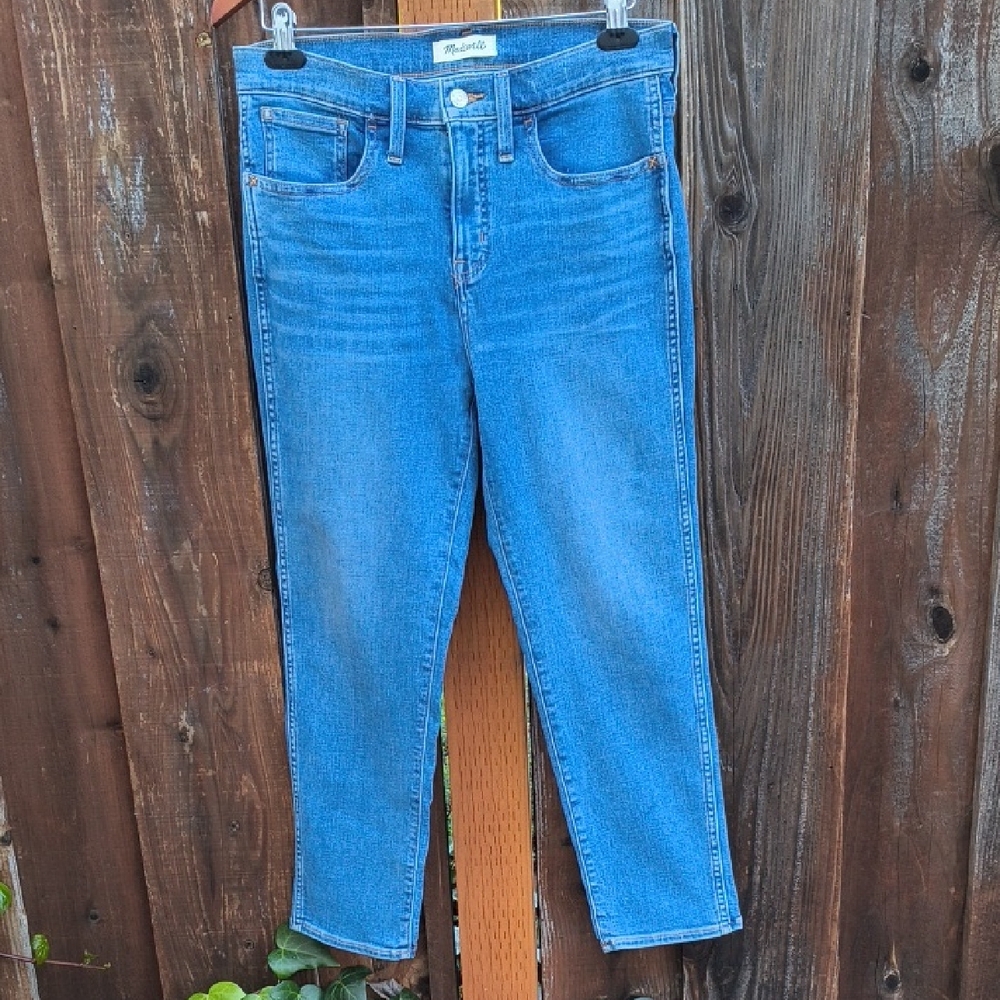 MADEWELL Roadtripper Stovepipe Jeans Arverne Wash Size 29P